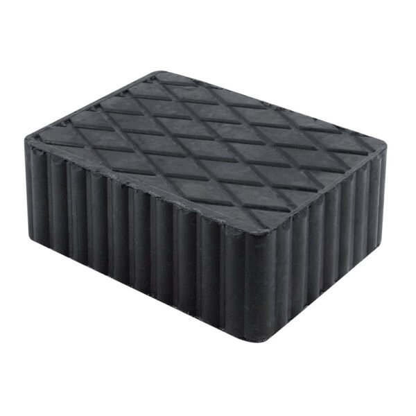TAMPON DE LEVAGE EN CAOUTCHOUC POUR ASCENSEUR 160X120X60MM