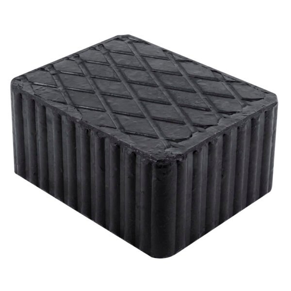 TAMPON DE LEVAGE EN CAOUTCHOUC POUR ASCENSEUR 160X120X80MM