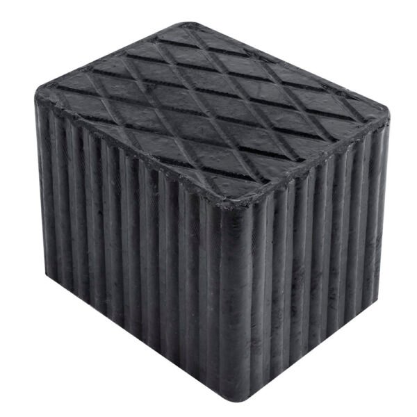 TAMPON DE LEVAGE EN CAOUTCHOUC POUR ASCENSEUR 160X120X120MM