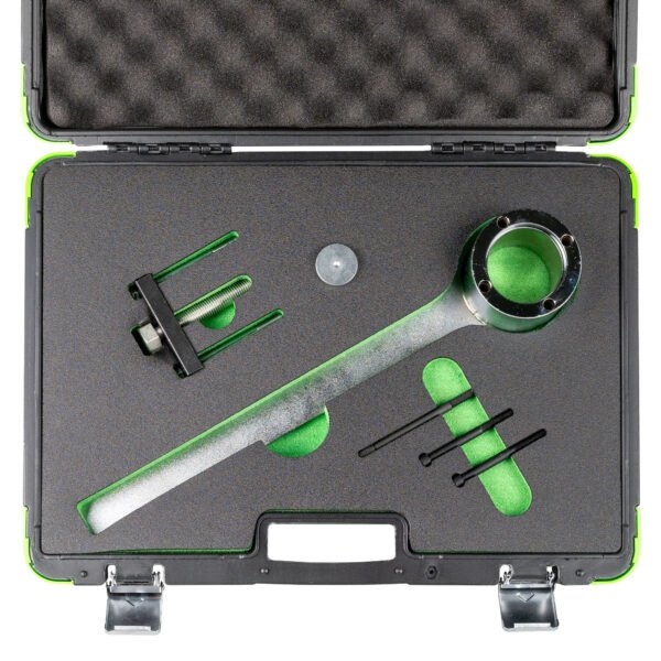 KIT DE BLOCAGE DE LA POULIE DU VILEBREQUIN JAGUAR/LAND ROVER 4.0