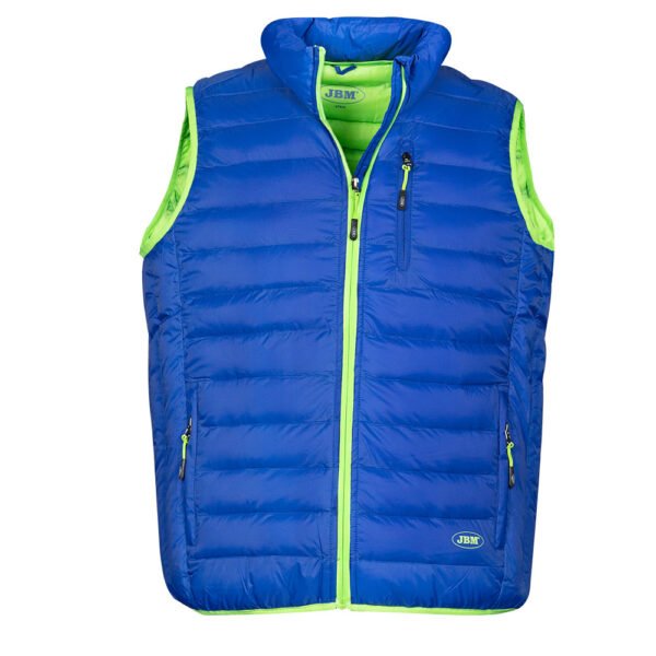 GILET VERT-BLEU T.M