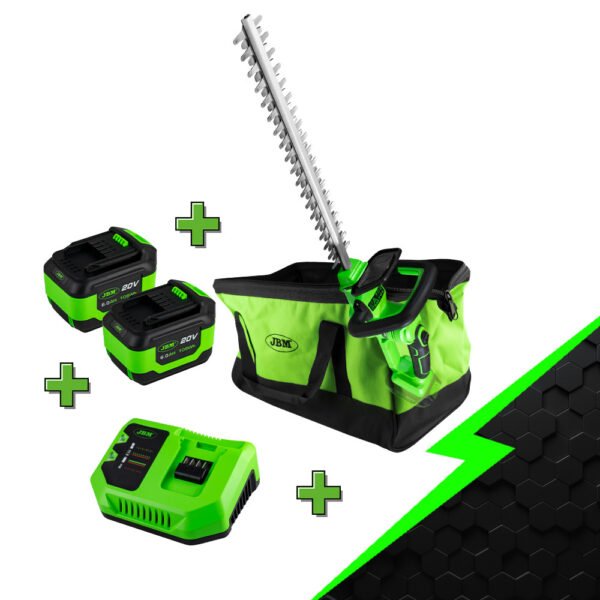 PROMO ELECTR: TAILLE-HAIE ÉLECTRIQUE 60031 + X2 60015 + 60016 + 53782