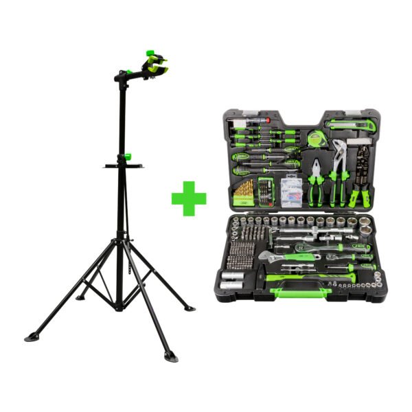 PROMO SUPPORT DE RÉPARATION DE VÉLO 53919 + 53212