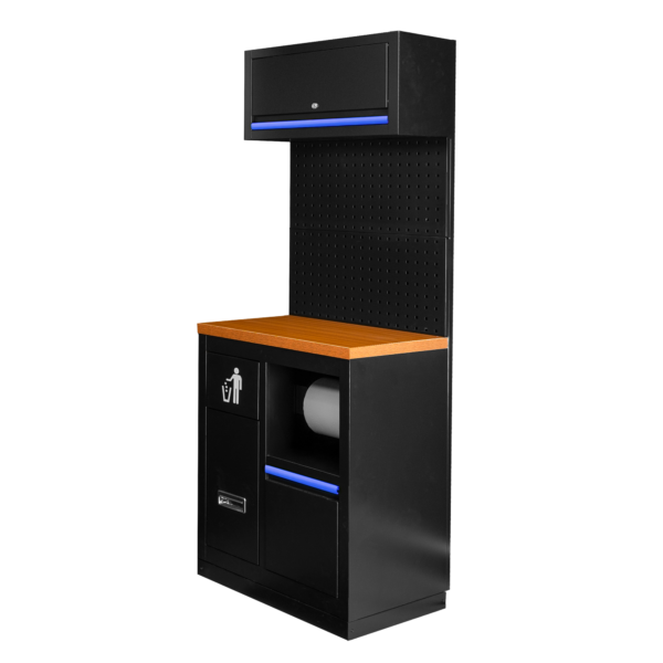 ENSEMBLE DE MEUBLES MODULAIRES (7 PIÈCES) - BLEU