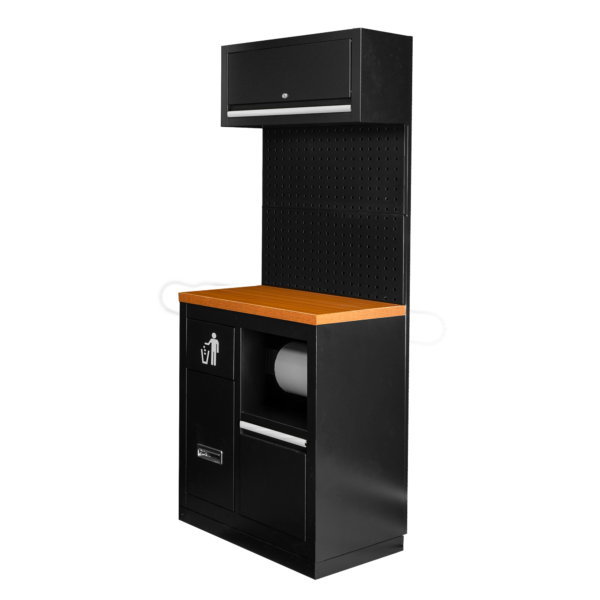 ENSEMBLE DE MEUBLES MODULAIRES (7 PIÈCES) - ARGENTÉ