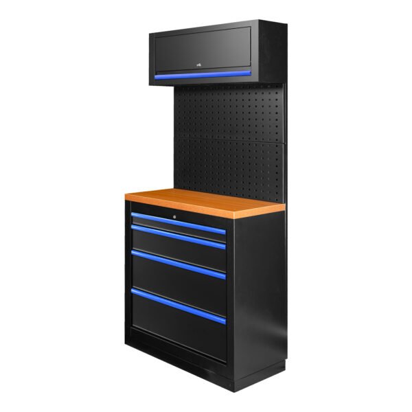 ENSEMBLE DE MEUBLES MODULAIRES (7 PIÈCES) - BLEU