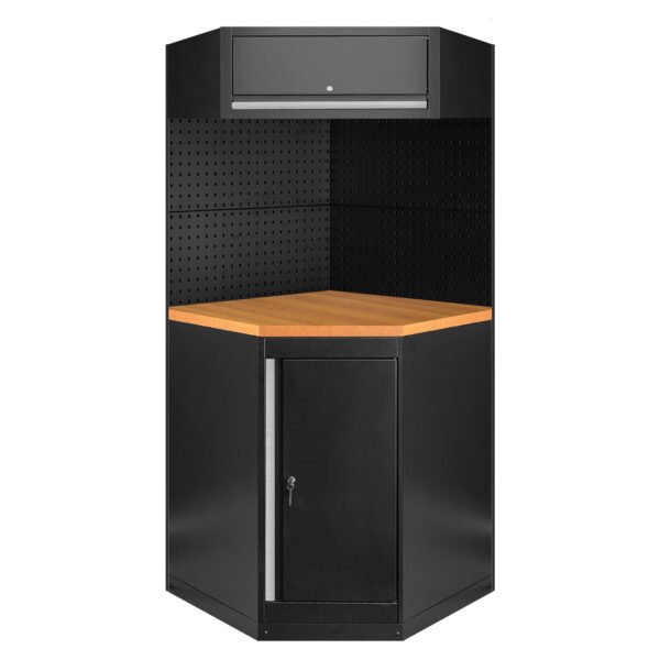 ENSEMBLE DE MEUBLES MODULAIRES (11 PIÈCES) - ARGENTÉ